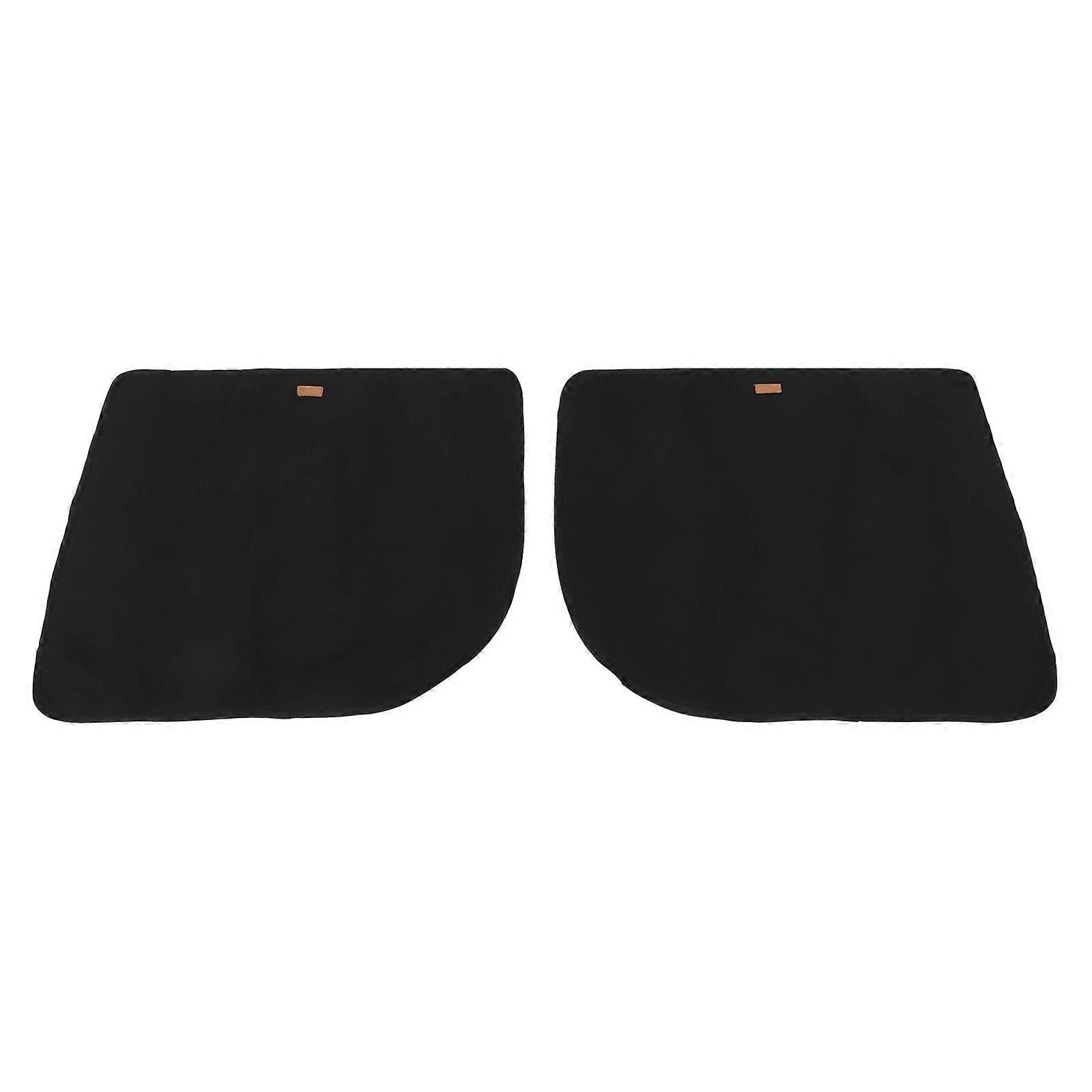 Pet Car Door Protector Scratch Resistant Guard With Tabs PP Transparent Vehicle Door Safety Cover for Dogs Universal Fit