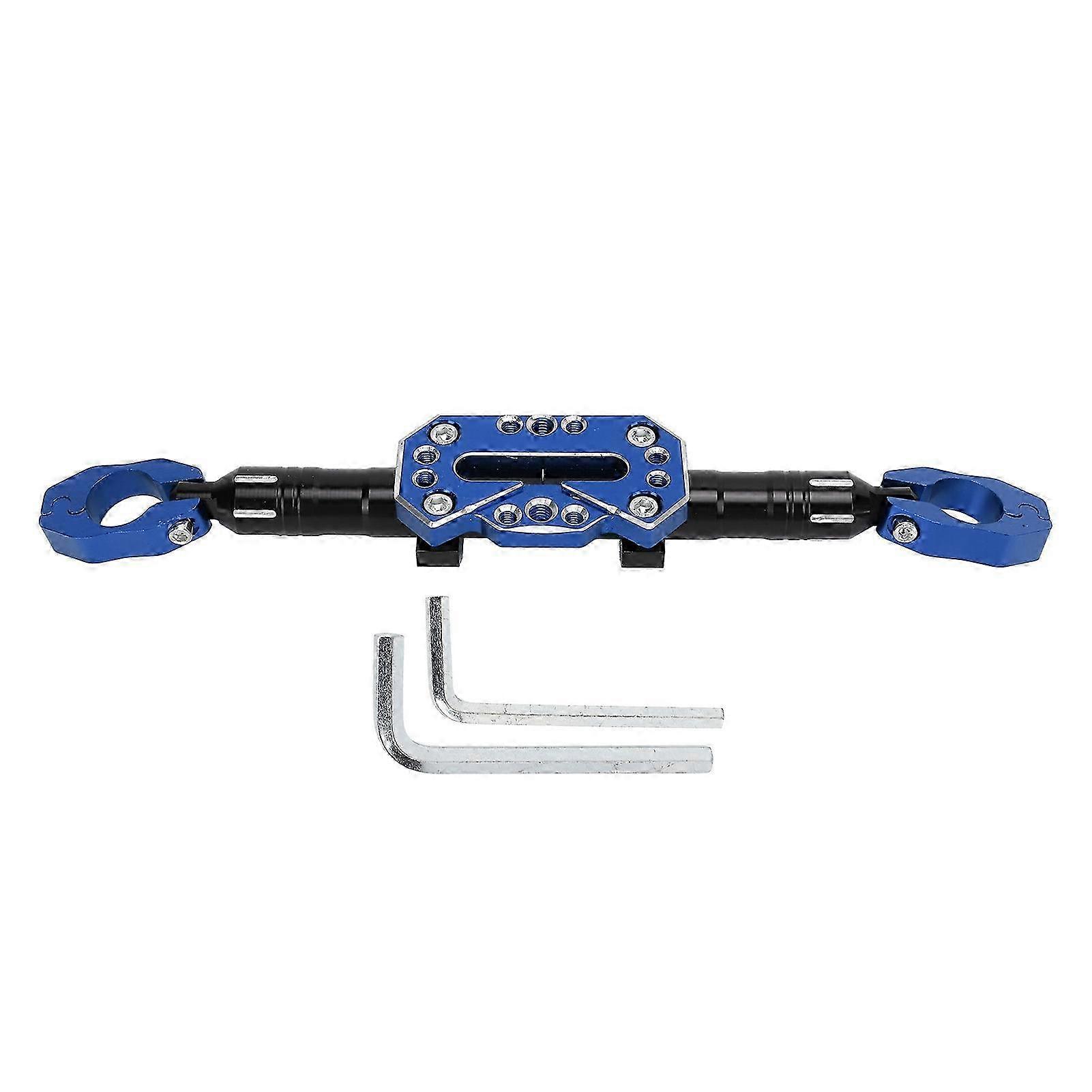 Motorcycle Multi-Function Extension Rod with CNC Technology for Stable and Easy Installation, Blue
