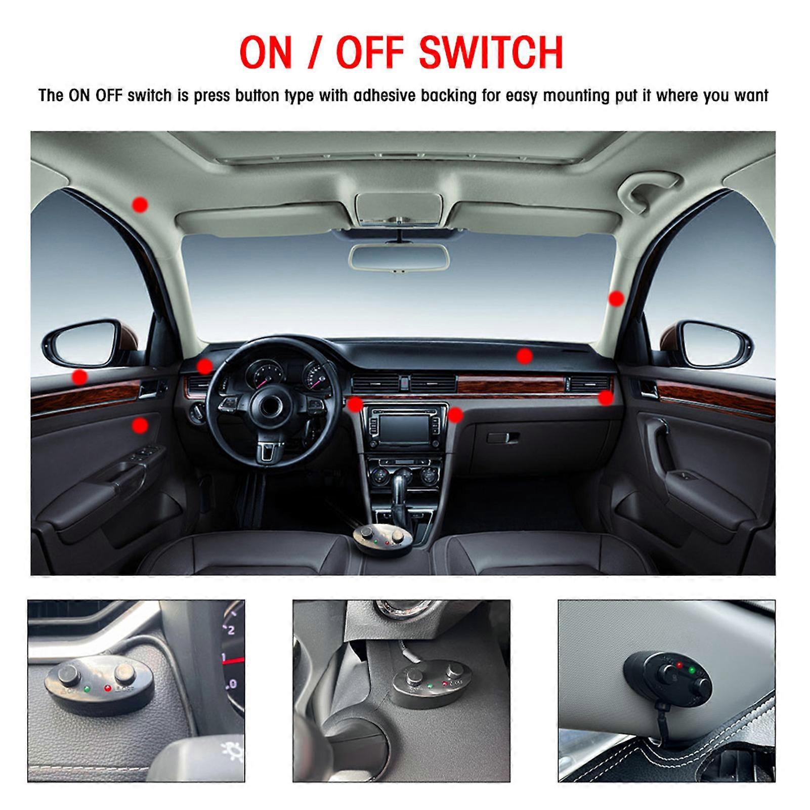 G0035 M6 Batman Motorcycle Spotlight 2 Pack