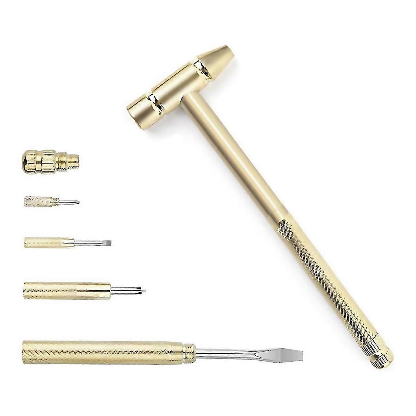 For Anti-rust Copper Hammer And Screwdriver Hand Tool, Screwdriver Hammer