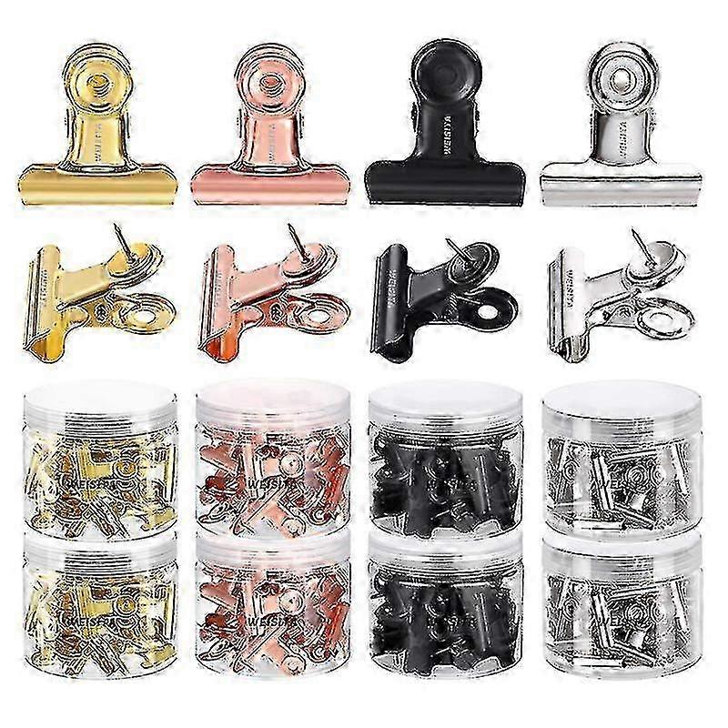 30 Pcs Heavy Duty Push Pins Clips Large Paper Clips for Cubicle Walls Cork Boards Artworks Photos Bulletin