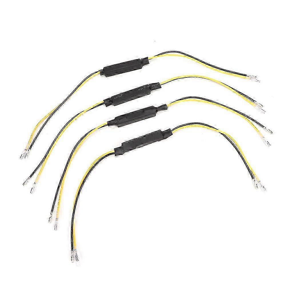 4PCS 12V-24V 20W Motorcycle LED Turn Signal Indicator Load Resistor Decoder