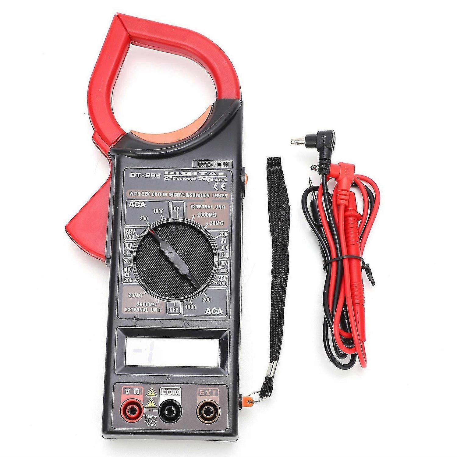 Digital Multimeter Portable Clamp Current Meter Voltage Tester for Circuit Engineering Outdoor