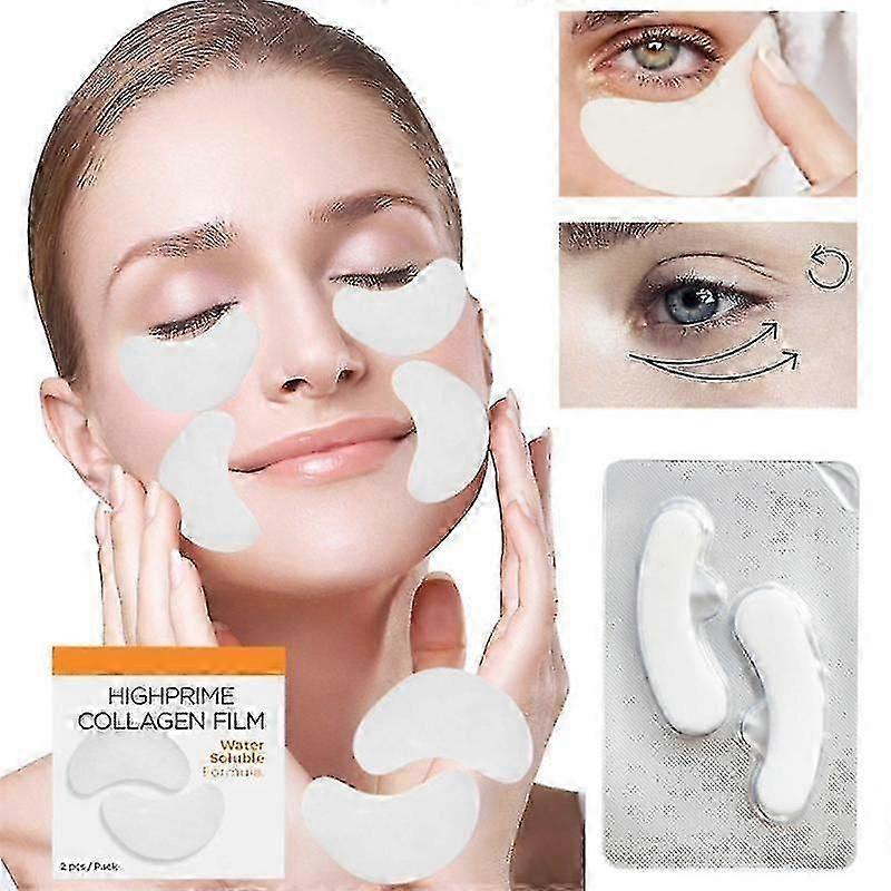 Collagène Masque soluble dans l’eau Estompe Cernes Sac pour les yeux Masque pour les yeux Lignes fines légères Lifting Masque raffermissant