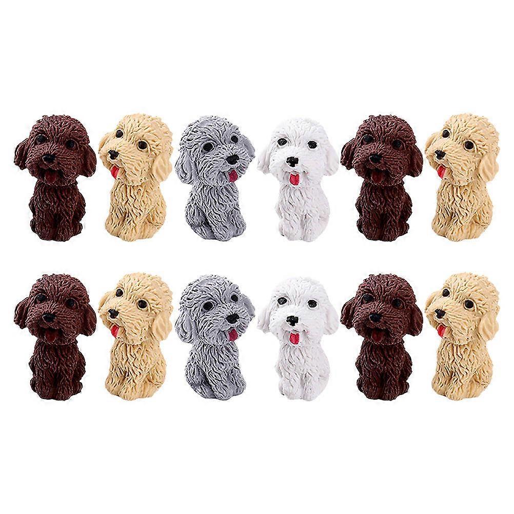 Pet Erasers Lovely Eraser Toy Cartoon Appearance Goody Bags Assorted .00X2.00X2.00CM 24Pcs