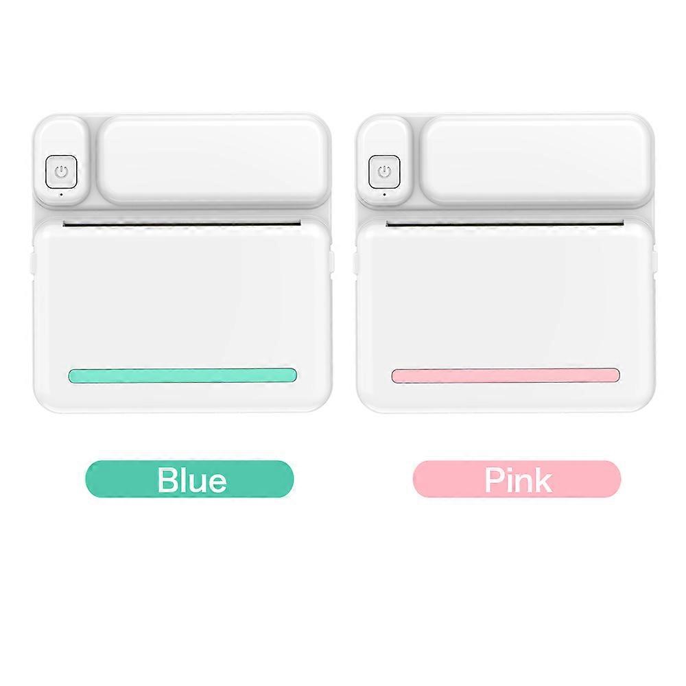 Portable Mini Printer Student Study Labels Convenient Thermal Mobile Phone BT Printer Fix Mistakes