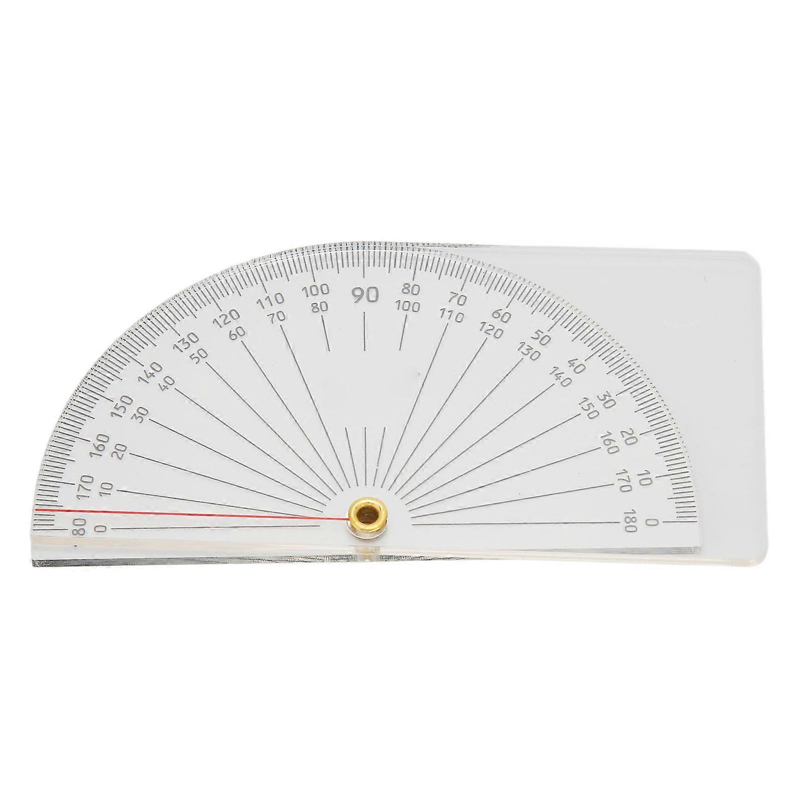 Joint Goniometer Clear Scale Accurate Measurement Fingers Goniometer Tool Transparent