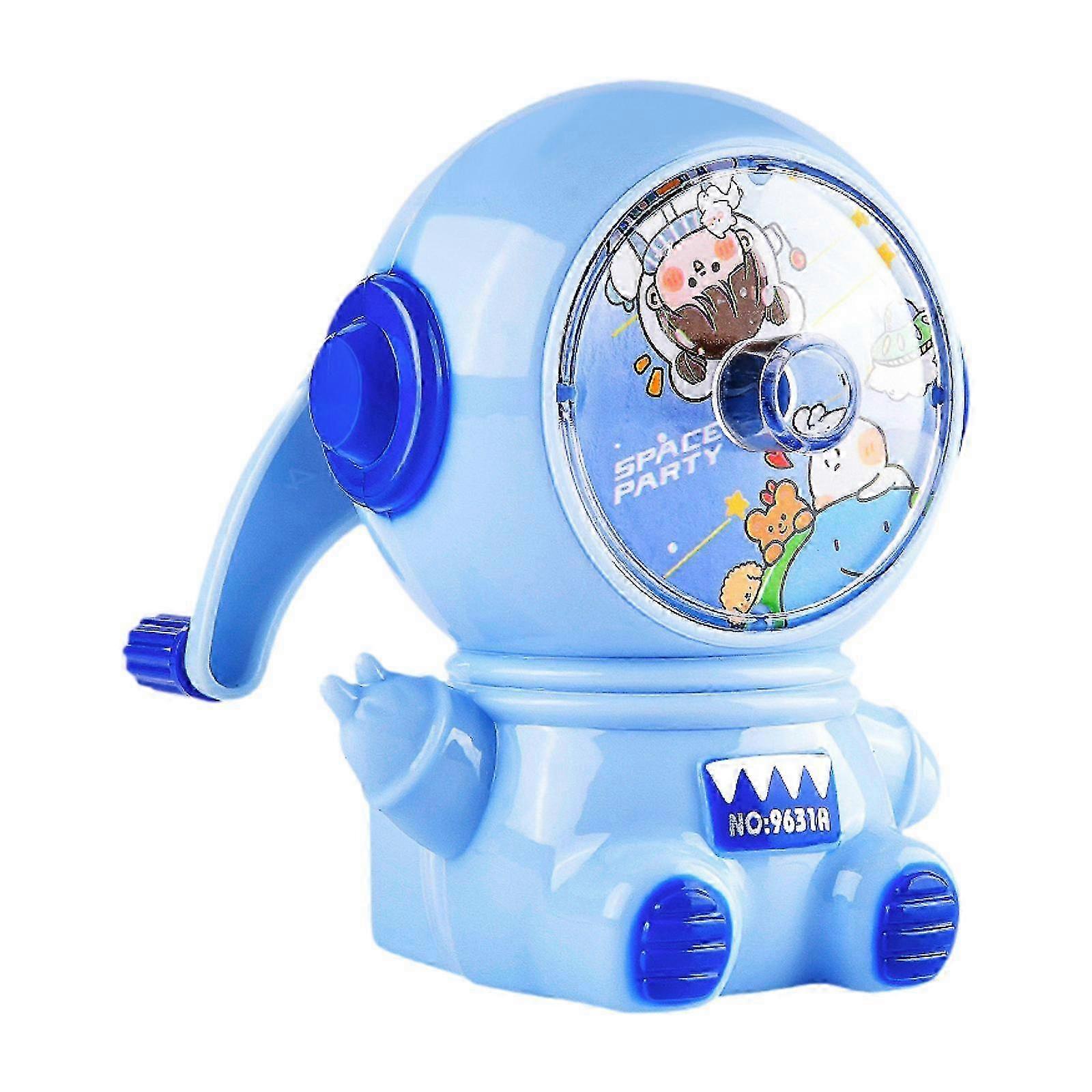 Portable Manual Pencil Sharpener with Cute Design for Classroom, Office & Home Use