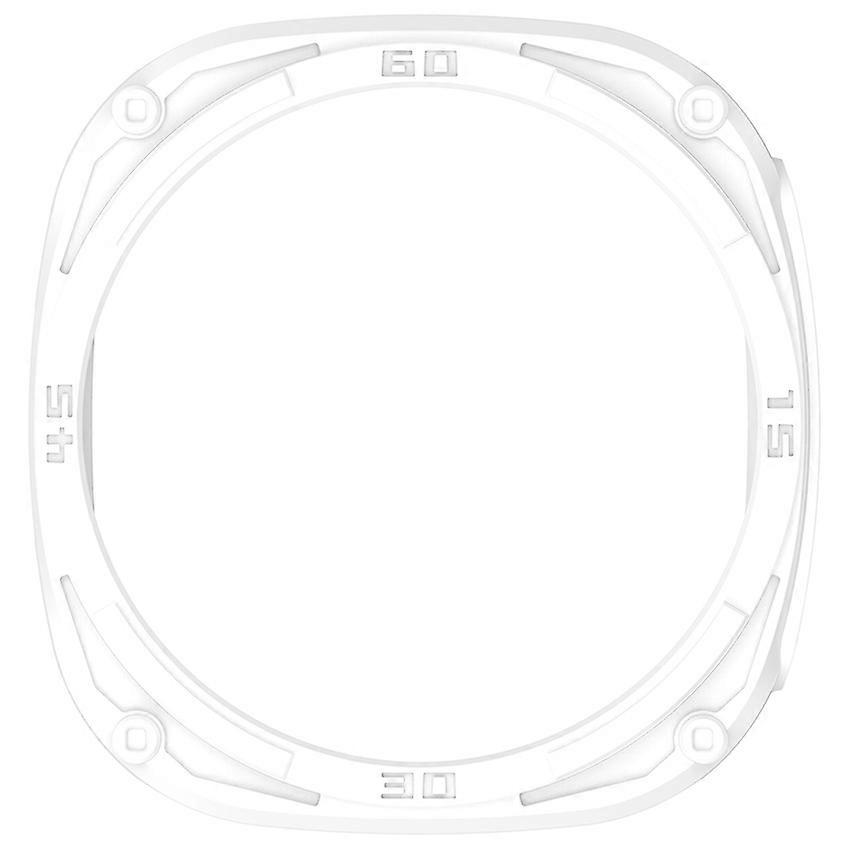 Watch Protective Case for Samsung Galaxy Watch8 40MM Skeleton Mecha Accessories Armour Case (White)