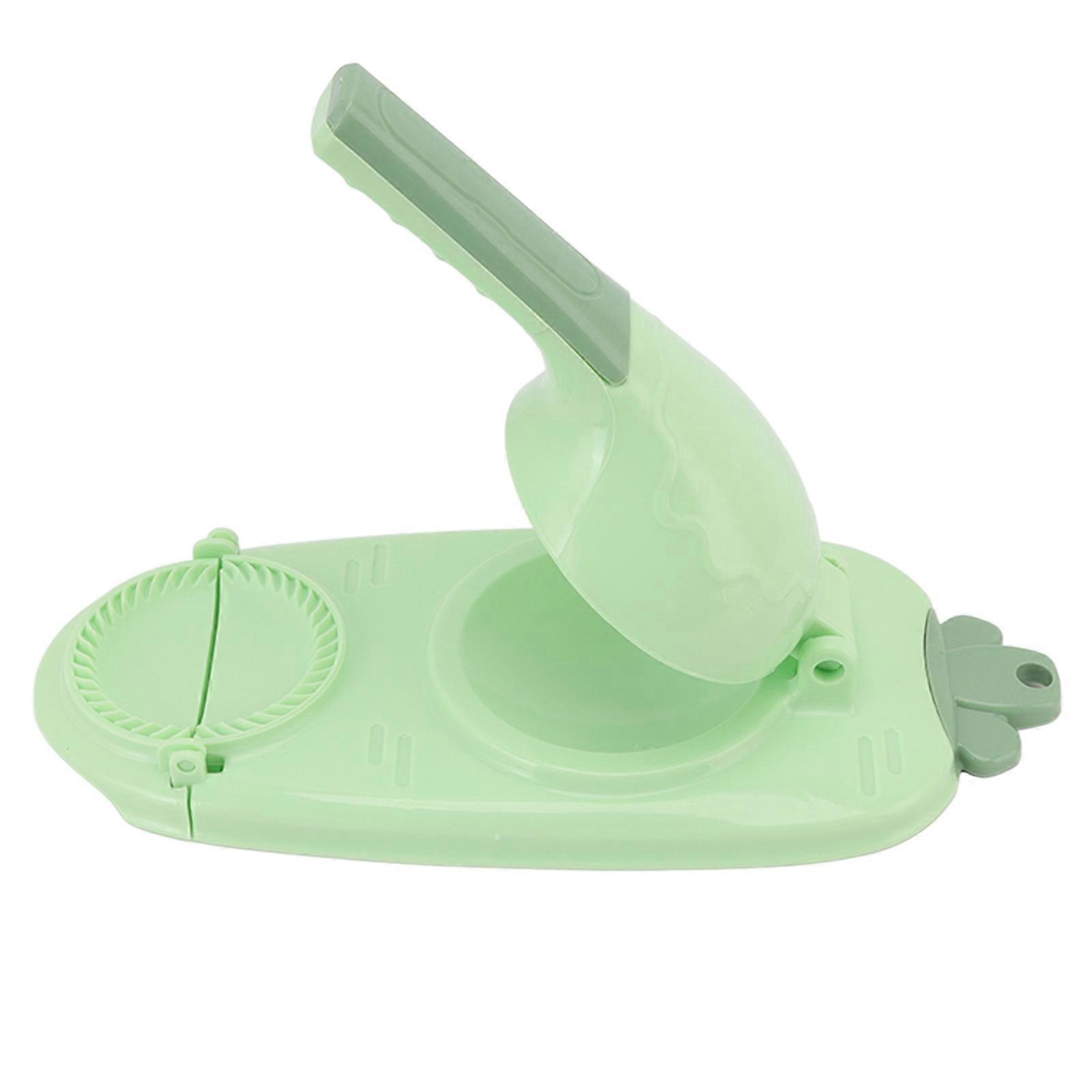 2 in 1 Green Dumpling Maker ABS Dumpling Skin Wrapper 244g