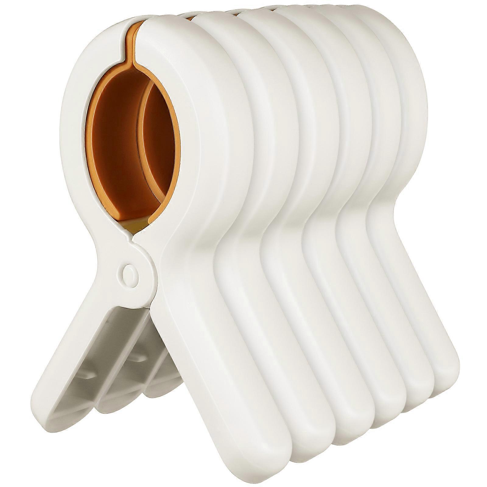 Windproof Laundry Clips Firm Fixing Clothes Drying Beach Towel Clips Multipurpose 6Pcs