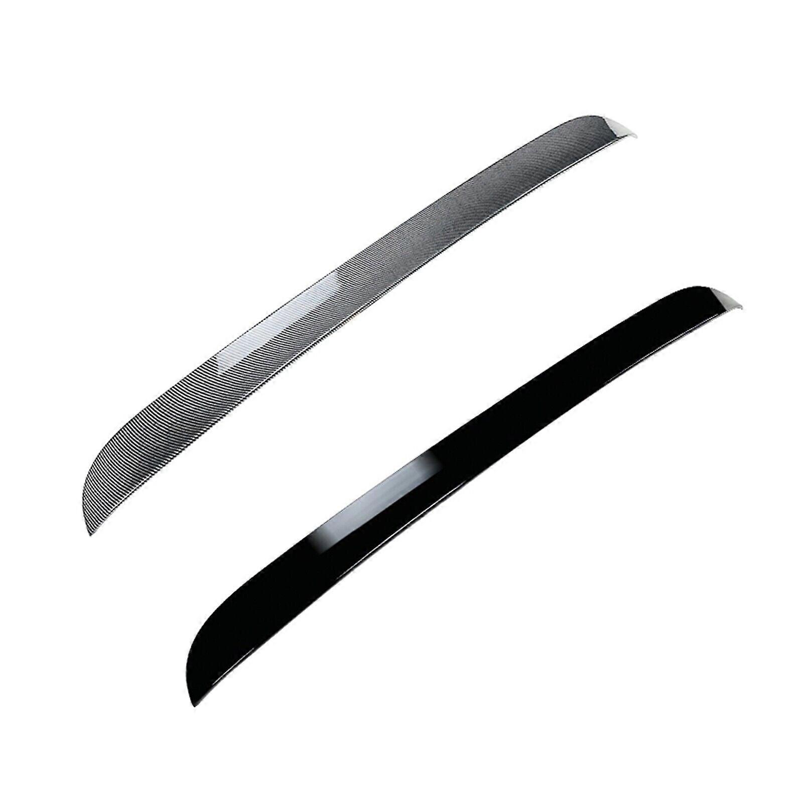 Rear Trunk Lip Wing For Benz C Class W205 2015-2021 C200 C260 C43 C63 Amg Black