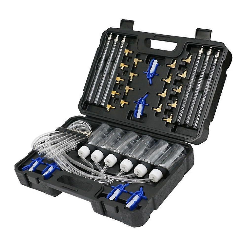 Injector flow meter test kit, auto  tools for vehicle fuel injectors, oil injectors, car