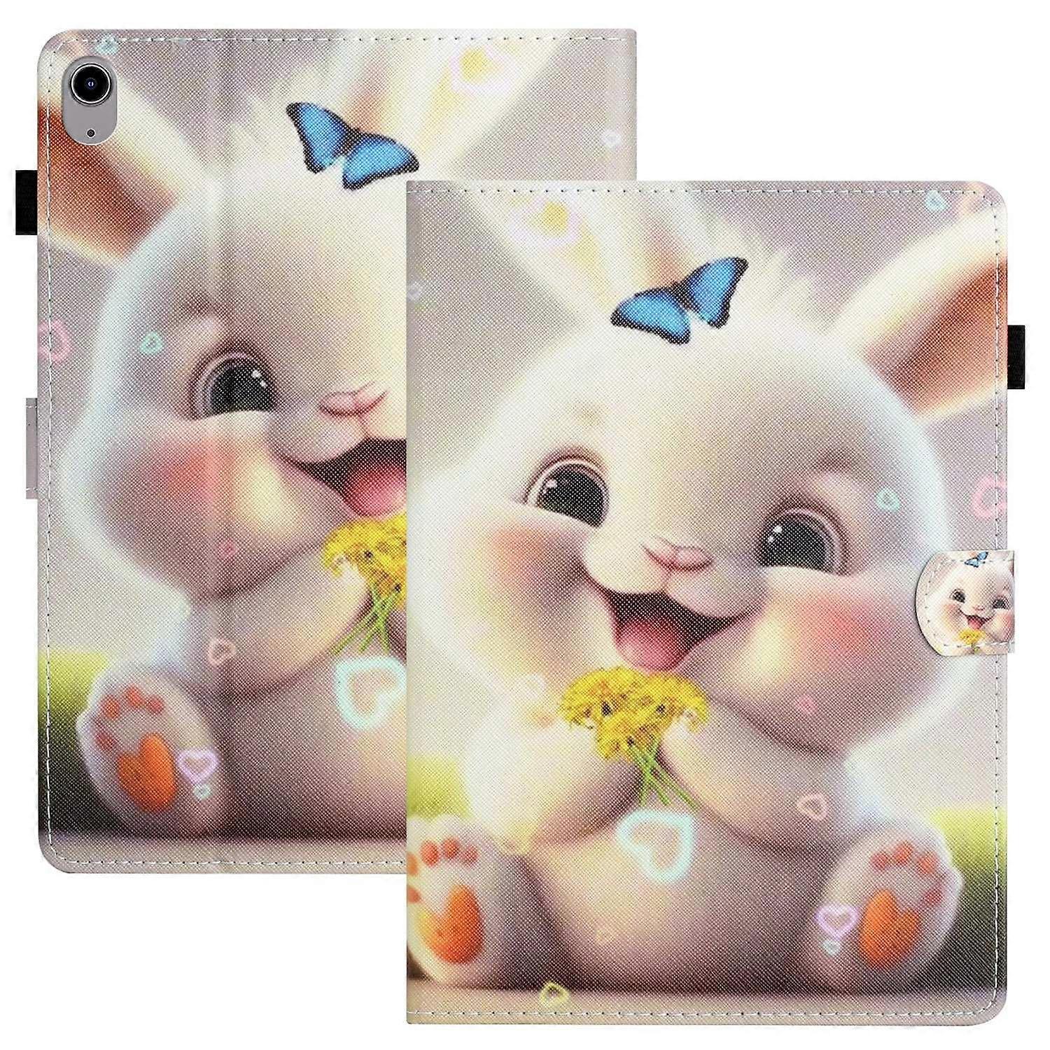 Anti-Drop Tablet Case for iPad (2025) 10.9 (2022) PU Leather Folio Flip Cover Pattern Printing Shock