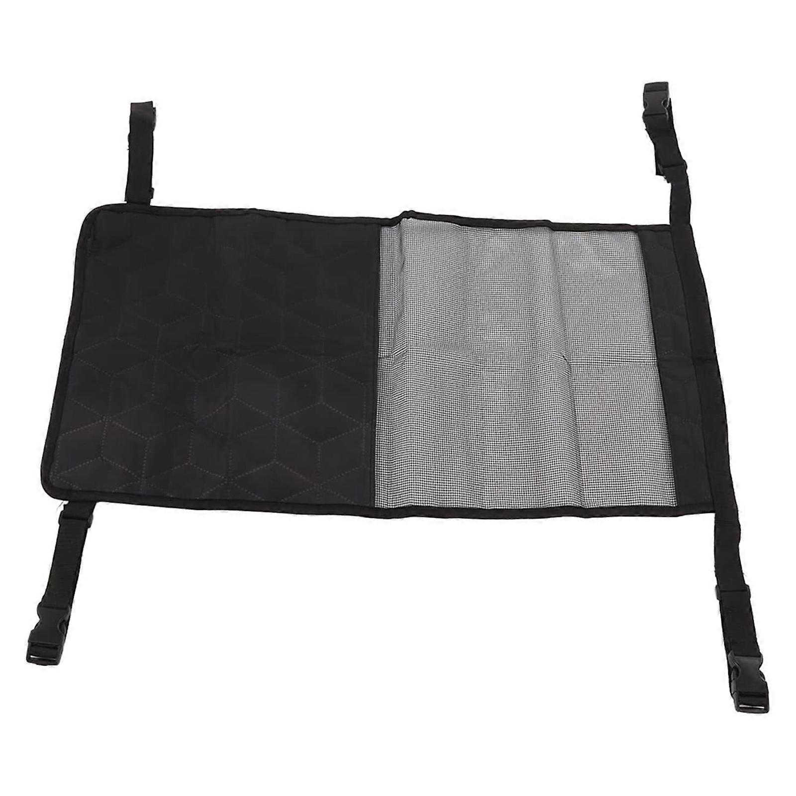 רכב חיות מחמד מחסום רכב מחלק רכב רשת מארגן unviersal אחסון תיק רכב נטו מחסום לכלב חיות מחמד תינוק מושבים אחורי נטו תיק צבעוני