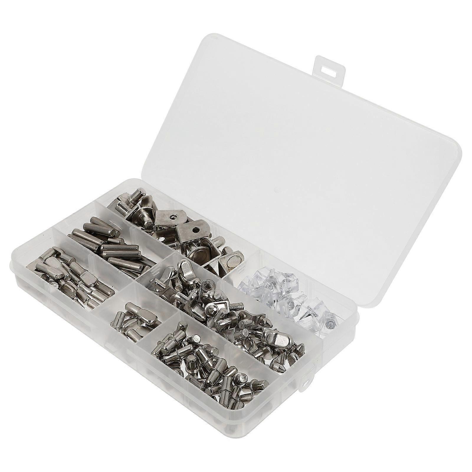 Durable Shelf Support Pegs for Easy DIY Installation – Versatile Cabinet Fixing Holders for Closet and Bookcase Shelving, Home Organization Brackets