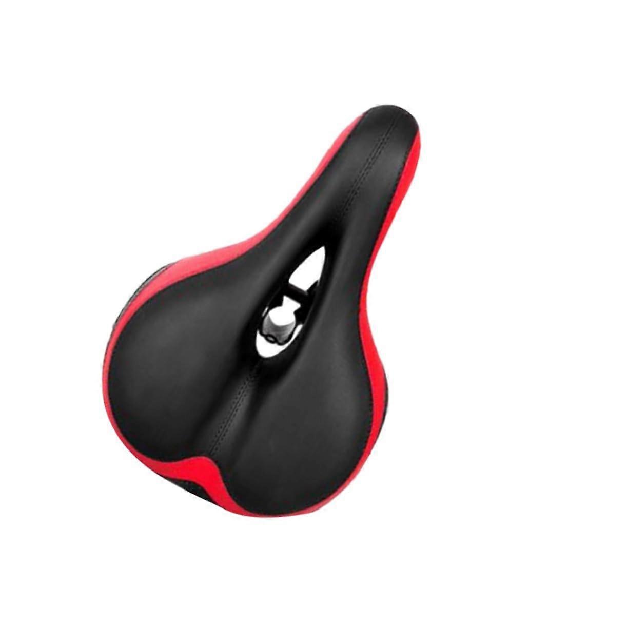 Padded Saddle Seat for Dirt Bikes and Bicycles, Thickened Cushion Compatible with Exercise Bikes, Black Color