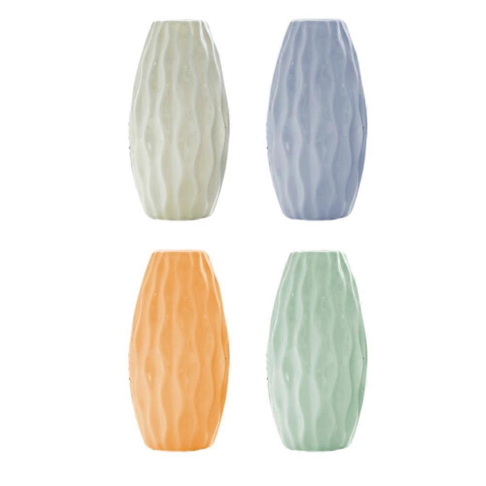Decorative Vase Ceramics Flower Vase Family Gifting 20.00X7.80X6.80CM Flat Bottom Easy To Carry 1Pack