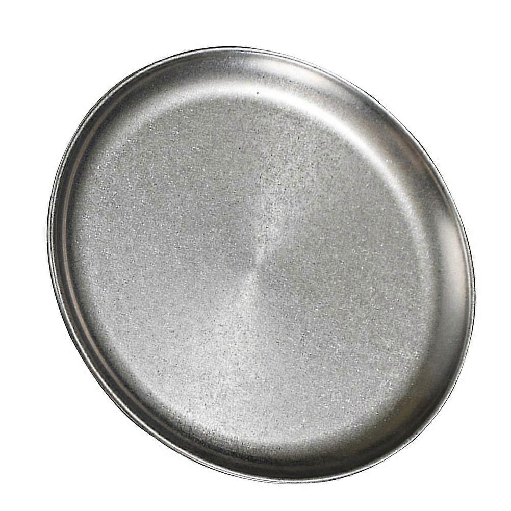 5.51*5.51in Small Stainless Steel Tray Mini Food Storage Plate Dining Table Centerpiece Burger Serving Tray Bar Serving Tray Stainless Steel Plate
