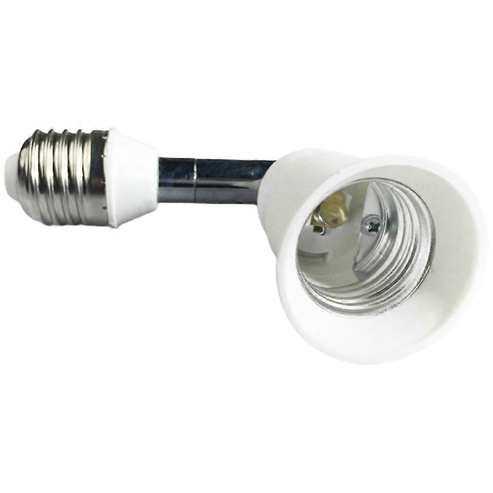E27 Bulb Socket Extender with PBT and Metal Materials for Home Use Adjustable Design Assorted Color