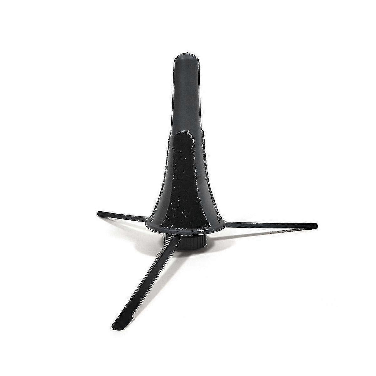 便携式可拆卸单簧管支架 - 三脚黑色展示架，用于管乐配件