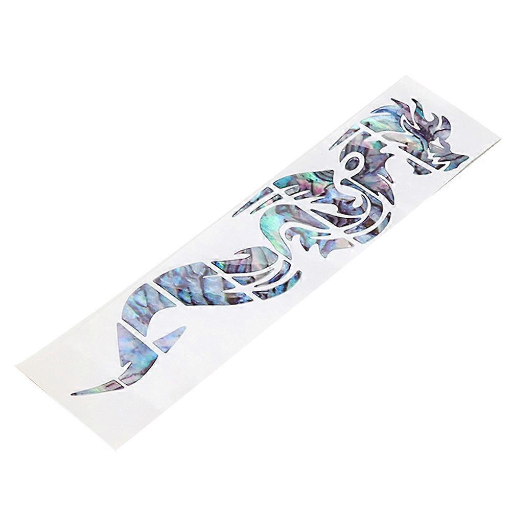 It seems like you're referring to a product listing or description for a **Dragon Pattern Guitar Fretboard Sticker**. If you're information about