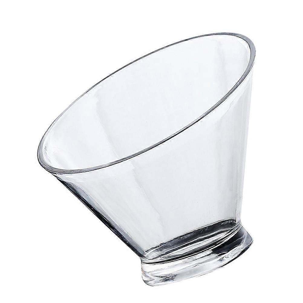 Transparent Acrylic Salad Bowl for Kitchen Use Crystal Clear Design and Crack Resistant 16 5cm