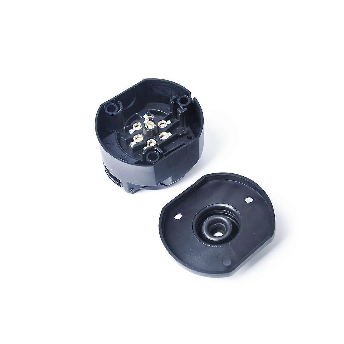 Trailer Socket With Rubber Ring For Diy Users 7.2x6.3x5.2cm Indicator Connection 1Set