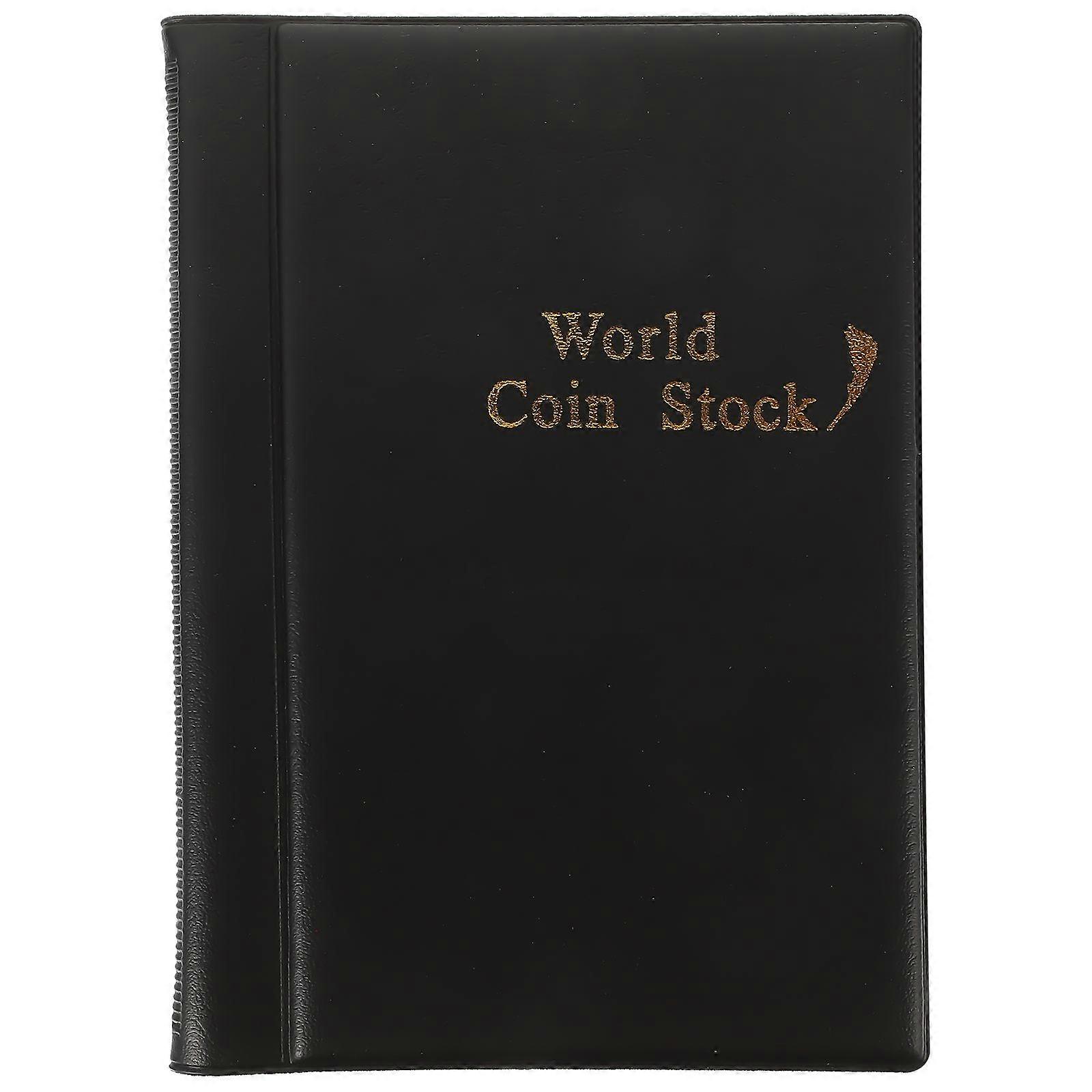 Coin Album 120-Pockets Coin Collection Book Coin Holder Display Storage Case