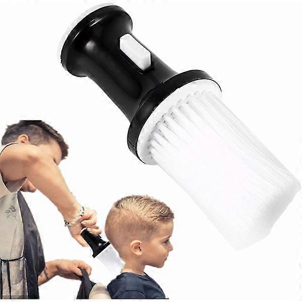 Professional multi-functional barber brush for neck cleaning