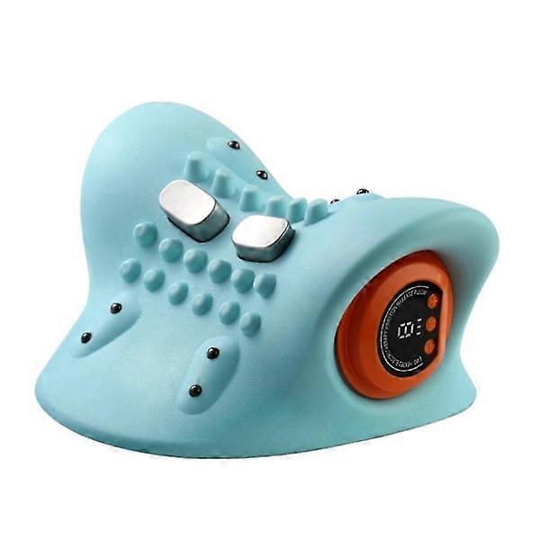 EMS Heat Therapy Shoulder and Neck Massager for Men Women - Relief & Traction for Cervical Spine