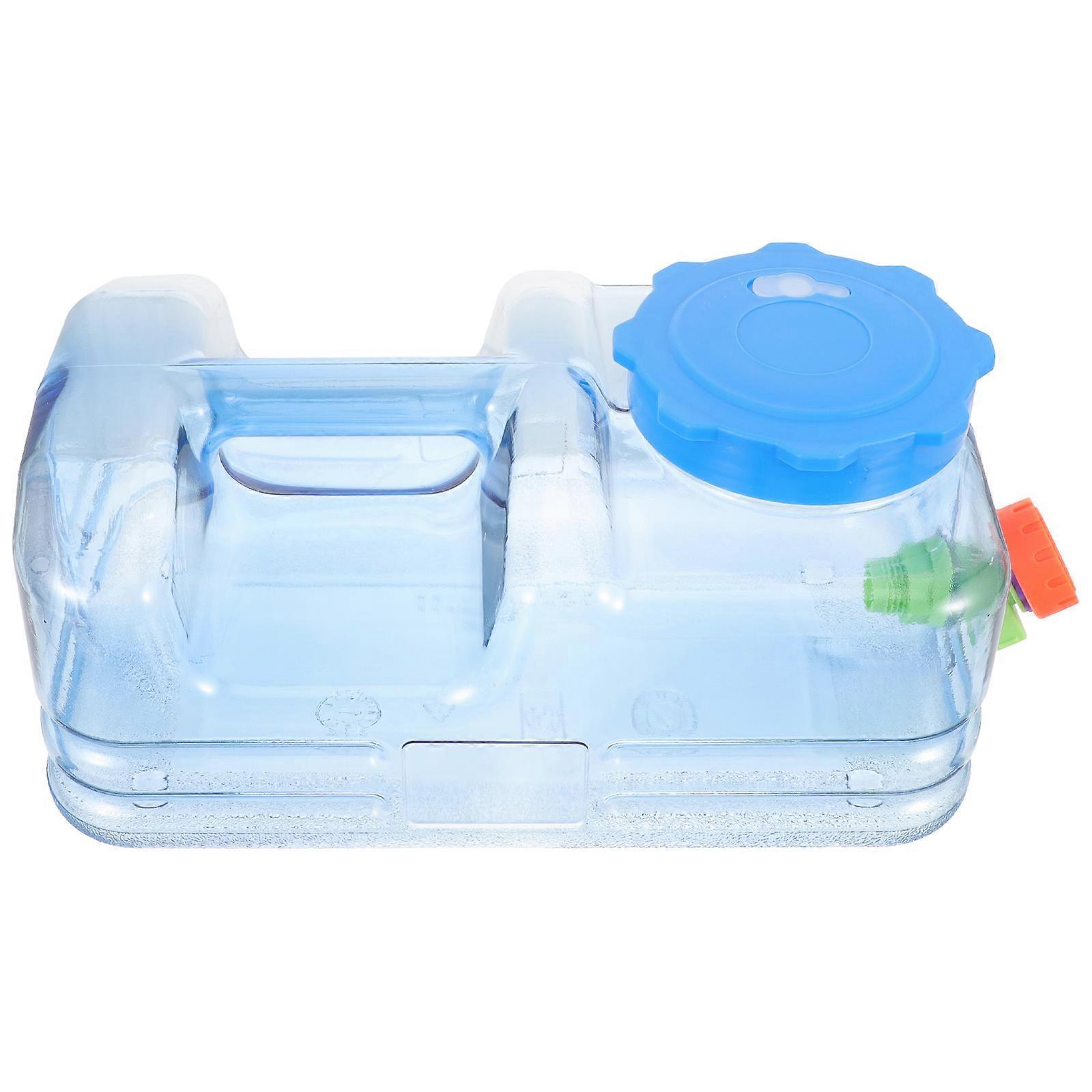 Portable Water Tank with Spigot for Storage Made of Durable PC Material Large Capacity