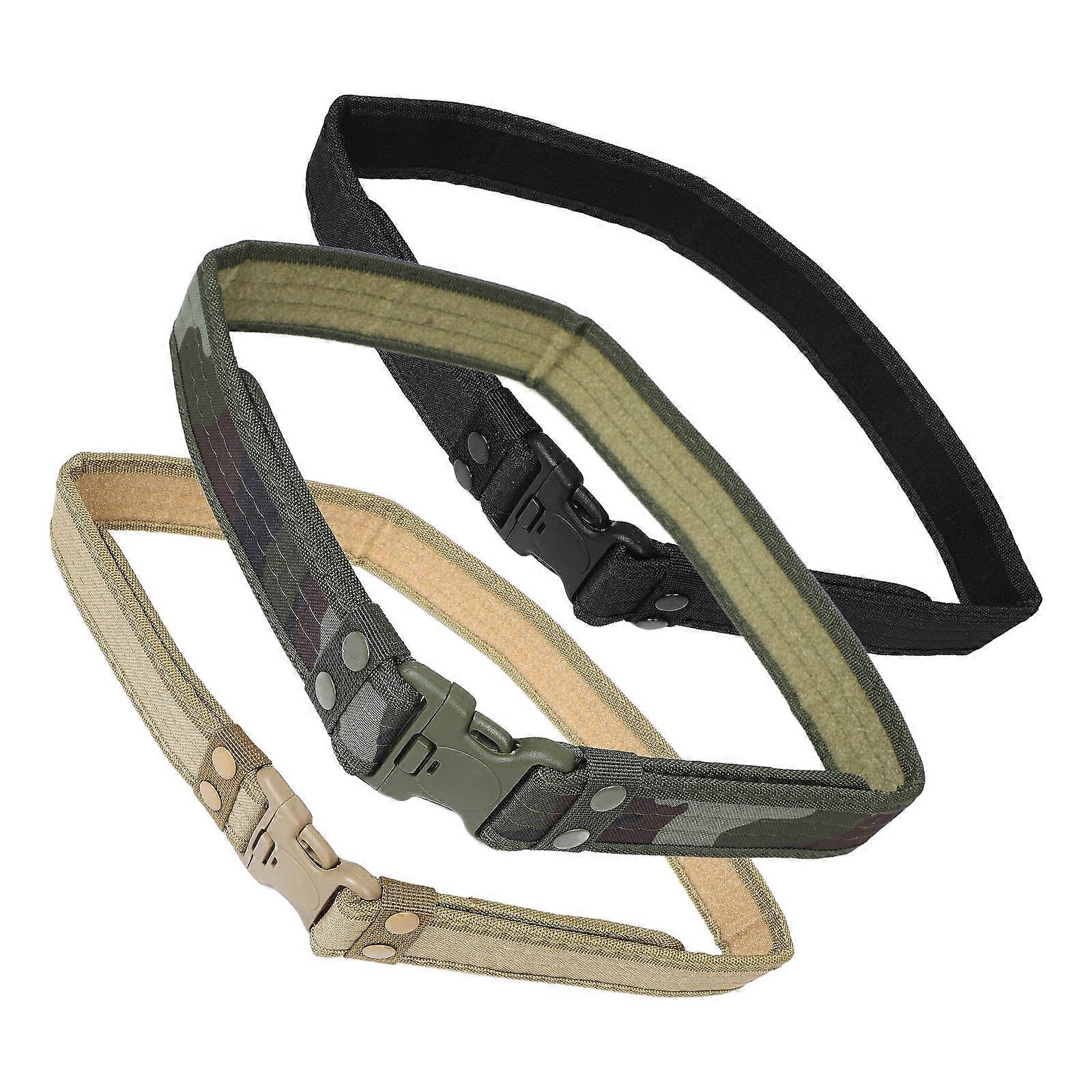 Here's a polished product description for your **3pcs Outdoor Utility Belt For Men Women Adjustable Reusable Belts Camouflage For Camping Hiking And