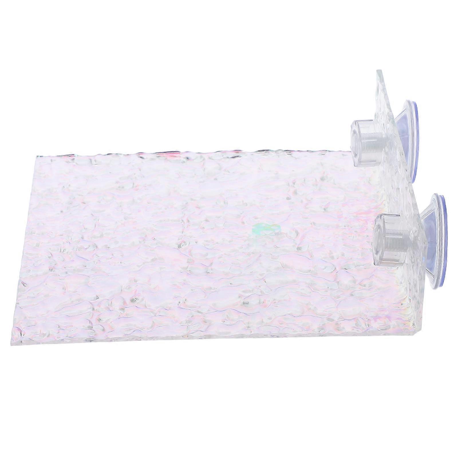 Bird Perch Platform Parrot Suction Perch Home Use Multi-Colored 20.00X18.30X4.70CM Suction Stability 1Pcs