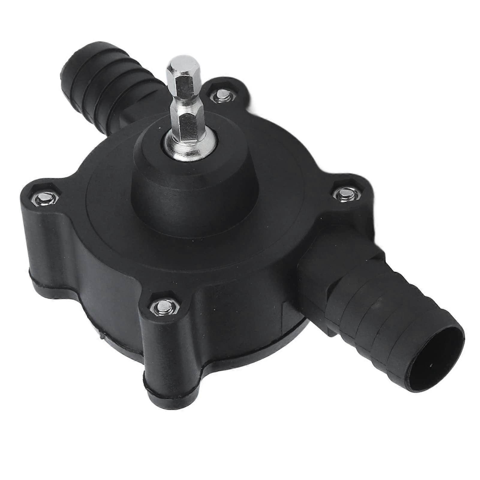Drill Pump Set With 1/4-Inch Hex Shaft For Pumping Light Liquids For Projects And Professional Use