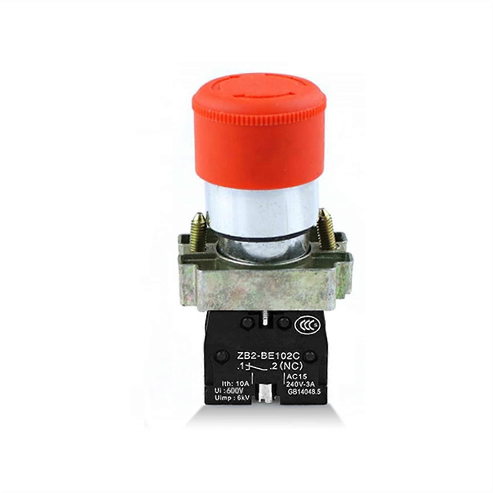 Ersatzteile XB2-BS142 XB2-BS442 XB2-BS542 22mm NC Key Emergency Push Button Switch Two Position Locking