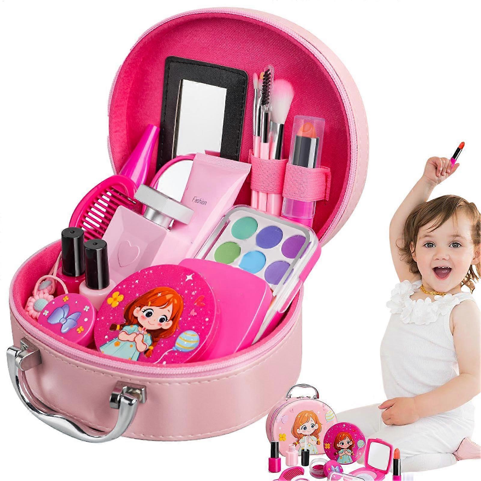 MakeupSet fr Kleinkinder und Mädchen 21X MakeupSpielzeug, Kosmetiktasche