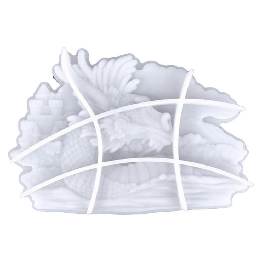 Dragon Head Silicone Mold for Epoxy Casting Flexible, High Tear Strength, Easy Demolding for DIY Wall Decor and Handmade Ornaments