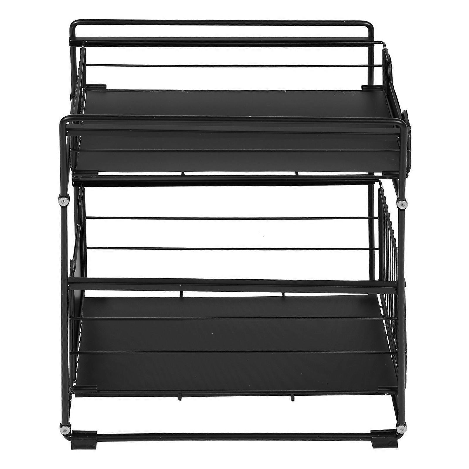 Kitchen Utensil Holder 1Pcs Rectangular Black Designed For Seasoning Storage In Your Home Kitchen