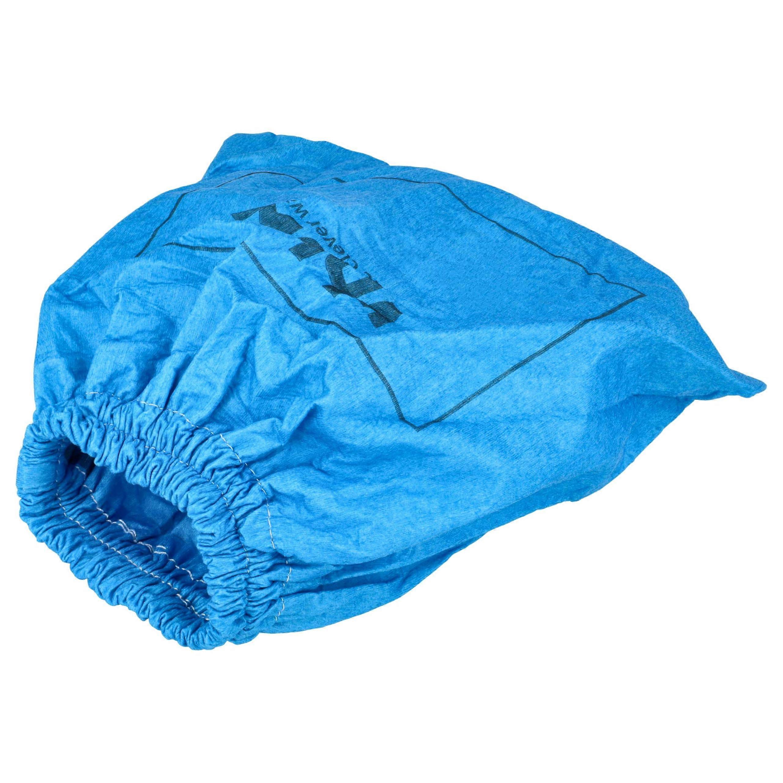 Textile Filter Compatible with Nilfisk Buddy II 12, II 12 Car Cleaner Vacuum Cleaner, Wet/Dry Vacuum Cleaner, Fabric Bag, Washable, Blue