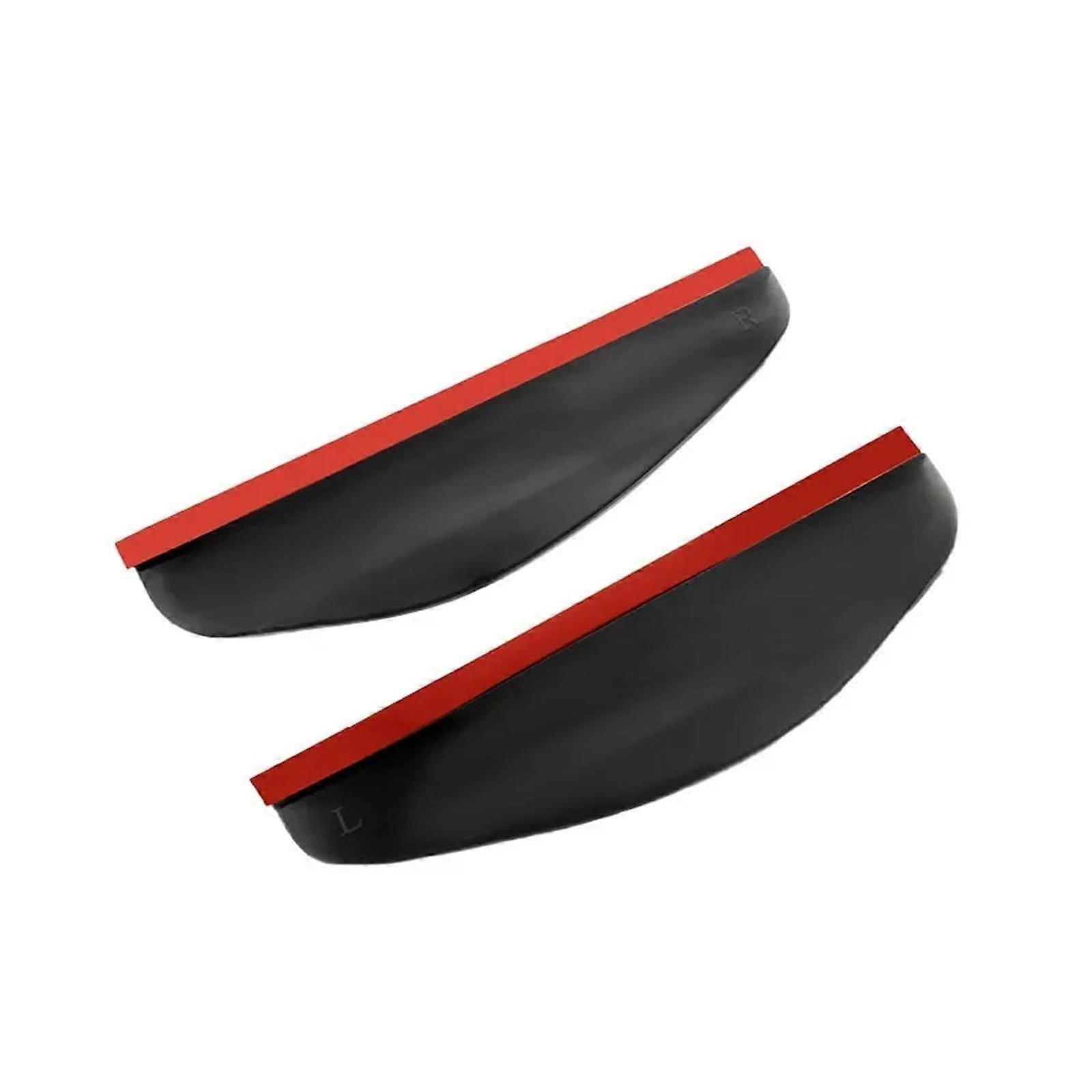 Auto Rearview Mirror Rain Eyebrow Covers, Compatible with Lexus ES250 RX350 GS460 CT DS LX LS IS Series, 2pcs Black Protective Shield