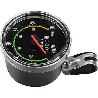 2025 Neuestes Modell Tachometer, Mechanischer Computer Tachometer Kilometerzähler Radfahren Stoppuhr Praktisches Zubehör Tachometer Tachometer