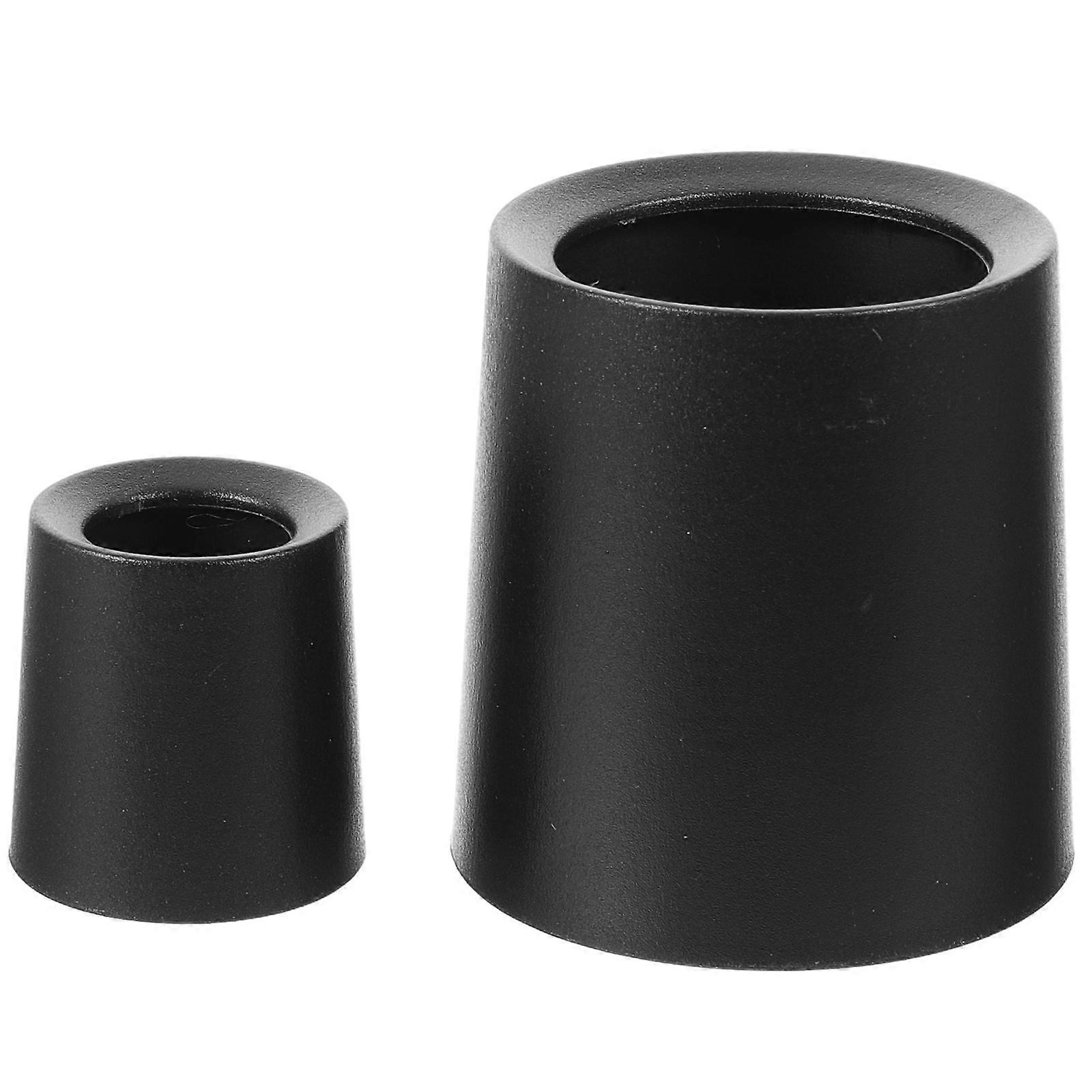 Small Trash Bin Plastic Miniature With Realistic Shape For Sand Table Decor 2Pcs