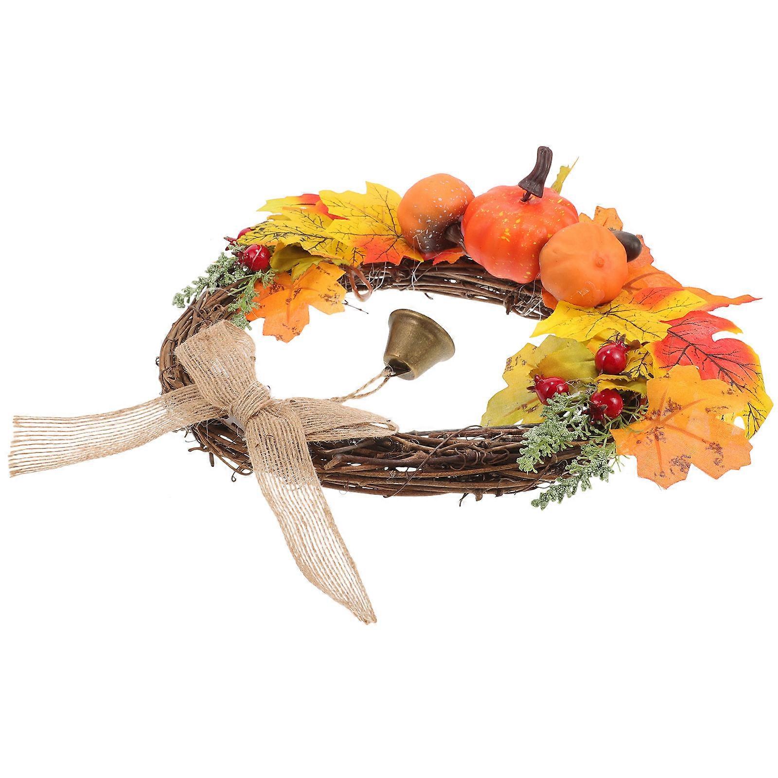 Fall Decorations for Home, Festive Thanksgiving Wreath, Perfect Party Garland