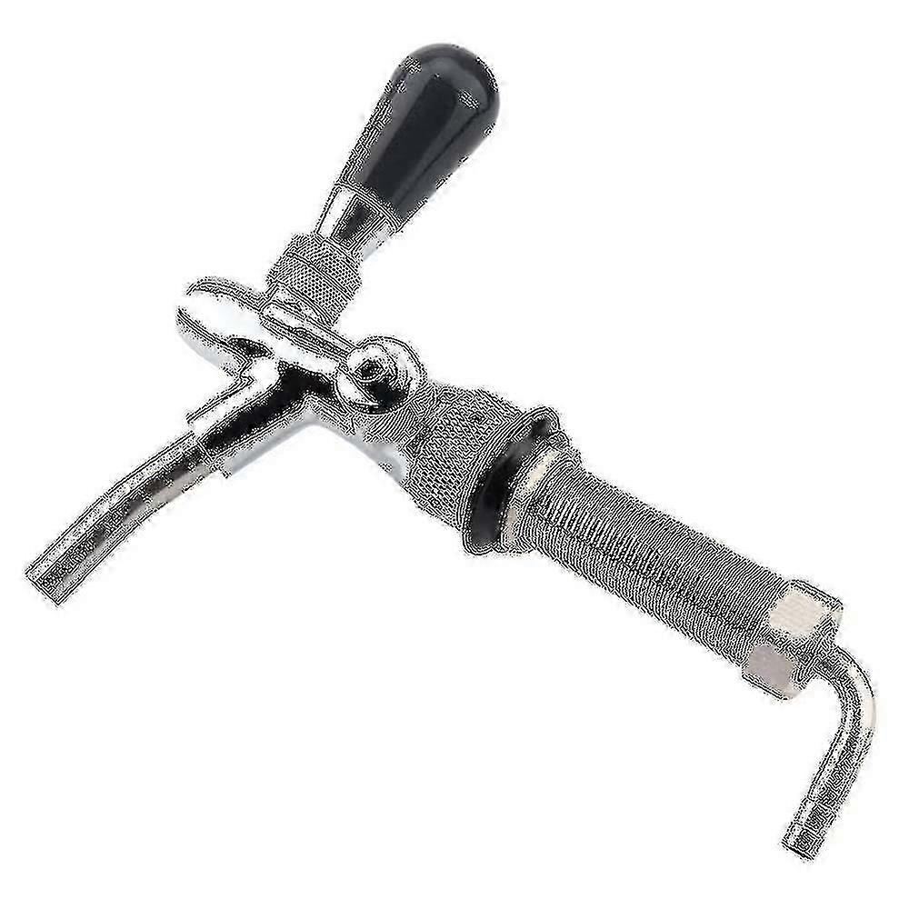 2024 Adjustable Draft Beer Faucet Chrome Plating With 4 Inch Shank Home Brewing Kegging Homebrew Keg