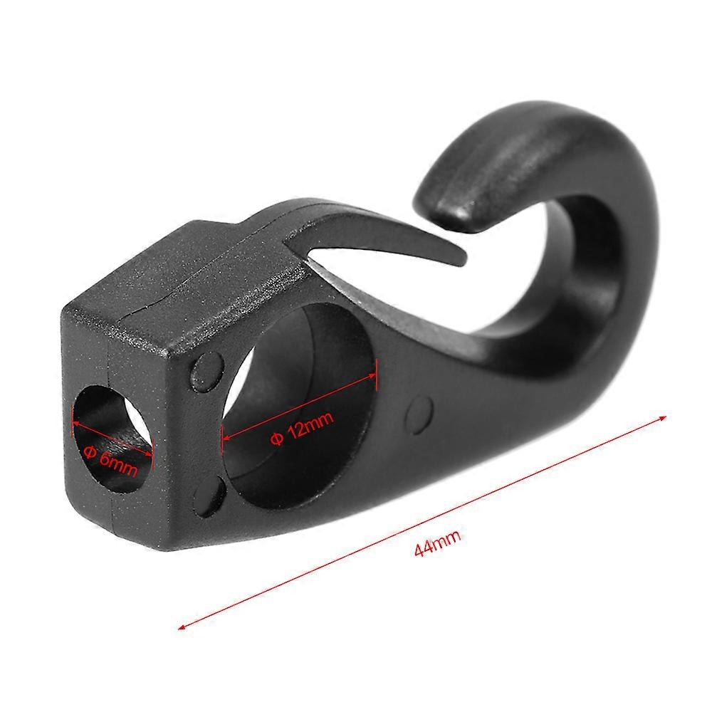 6Pcs Kayak Bungee Cord Hooks Clips Lashing Hooks for Kayak Canoe Shock Cord Bungee Rope Line