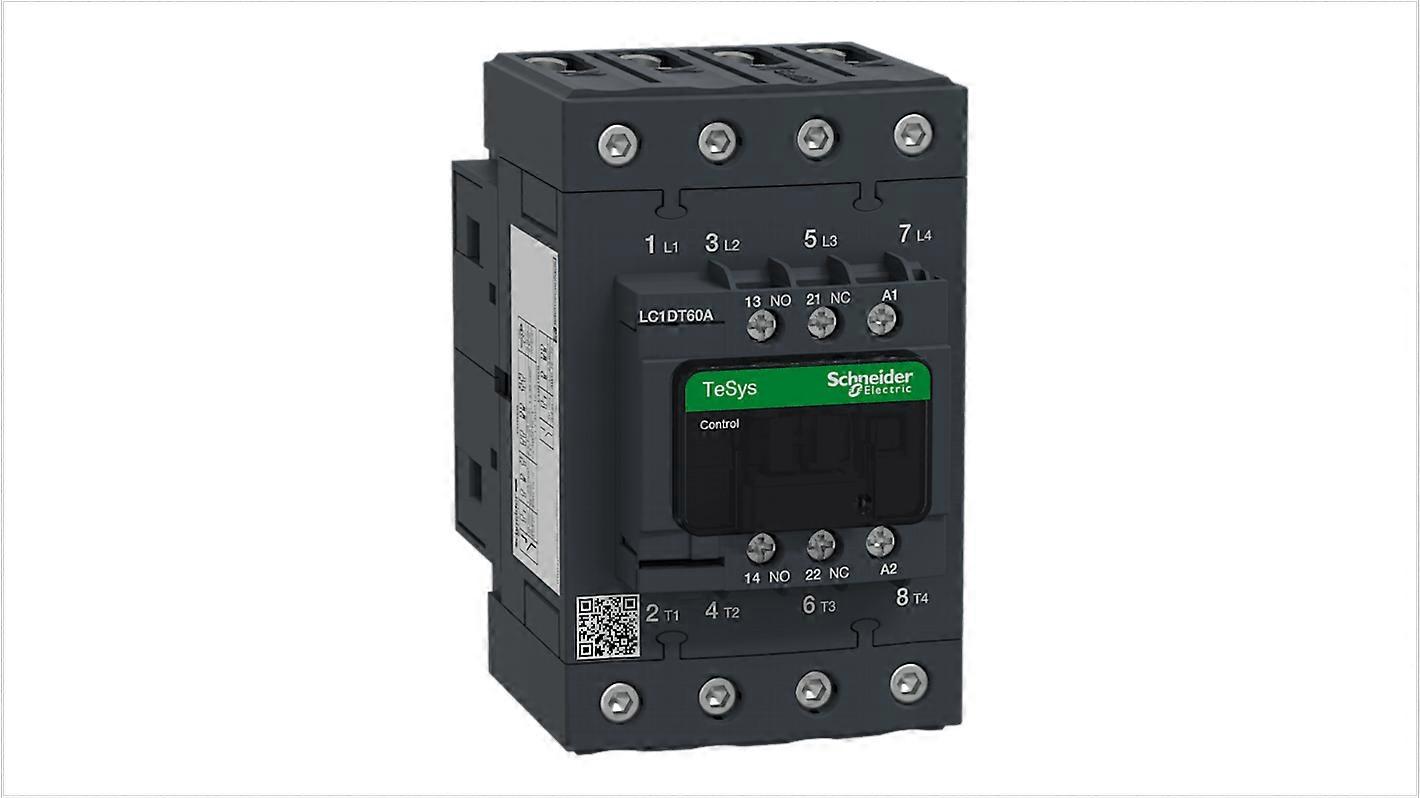 Schneider Contactor 60a 4-pole Tesys D Lc1dt60ad7