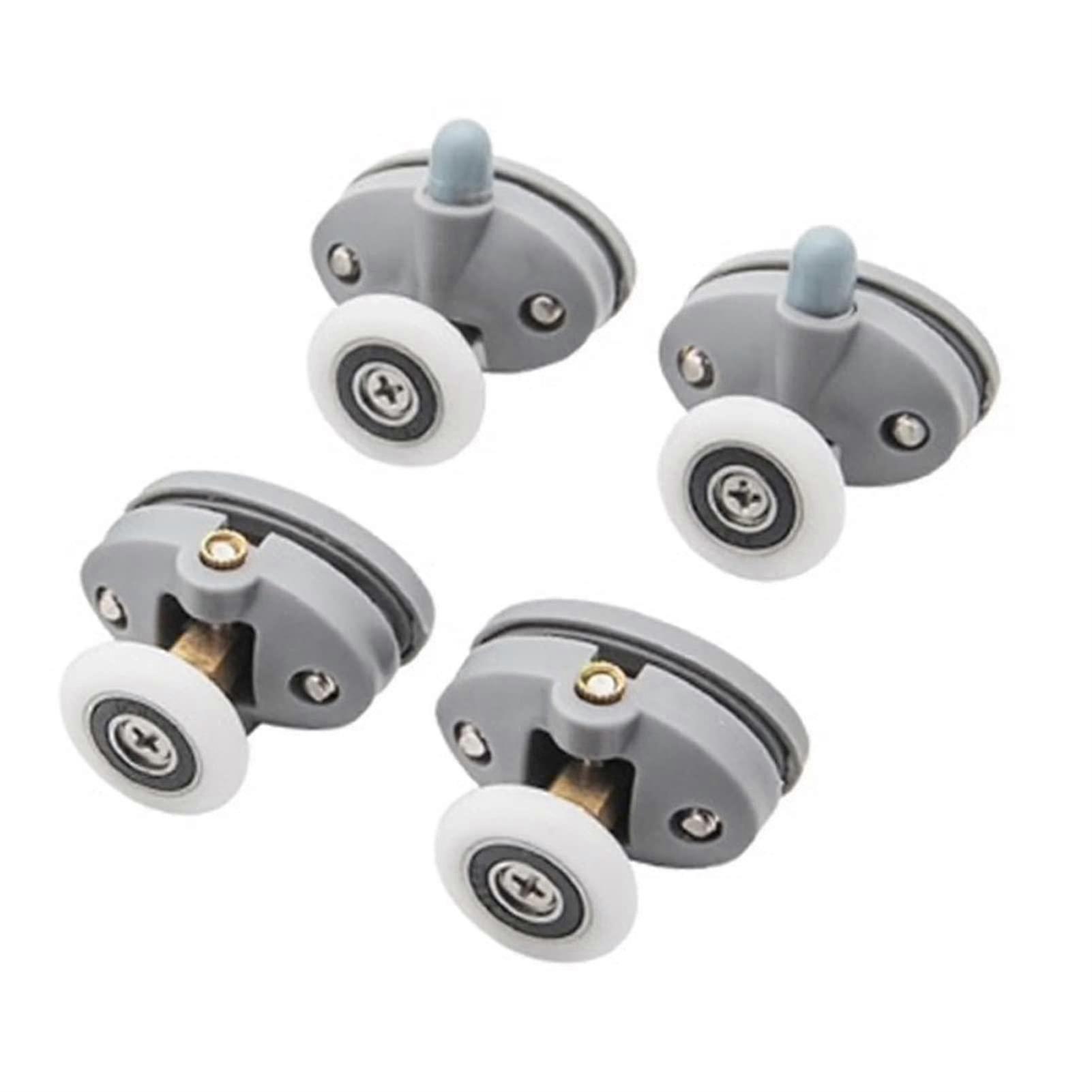 Sliding Shower Door Wheels ABS Plastic Rollers Replacement for Bathroom Cabin Track WG