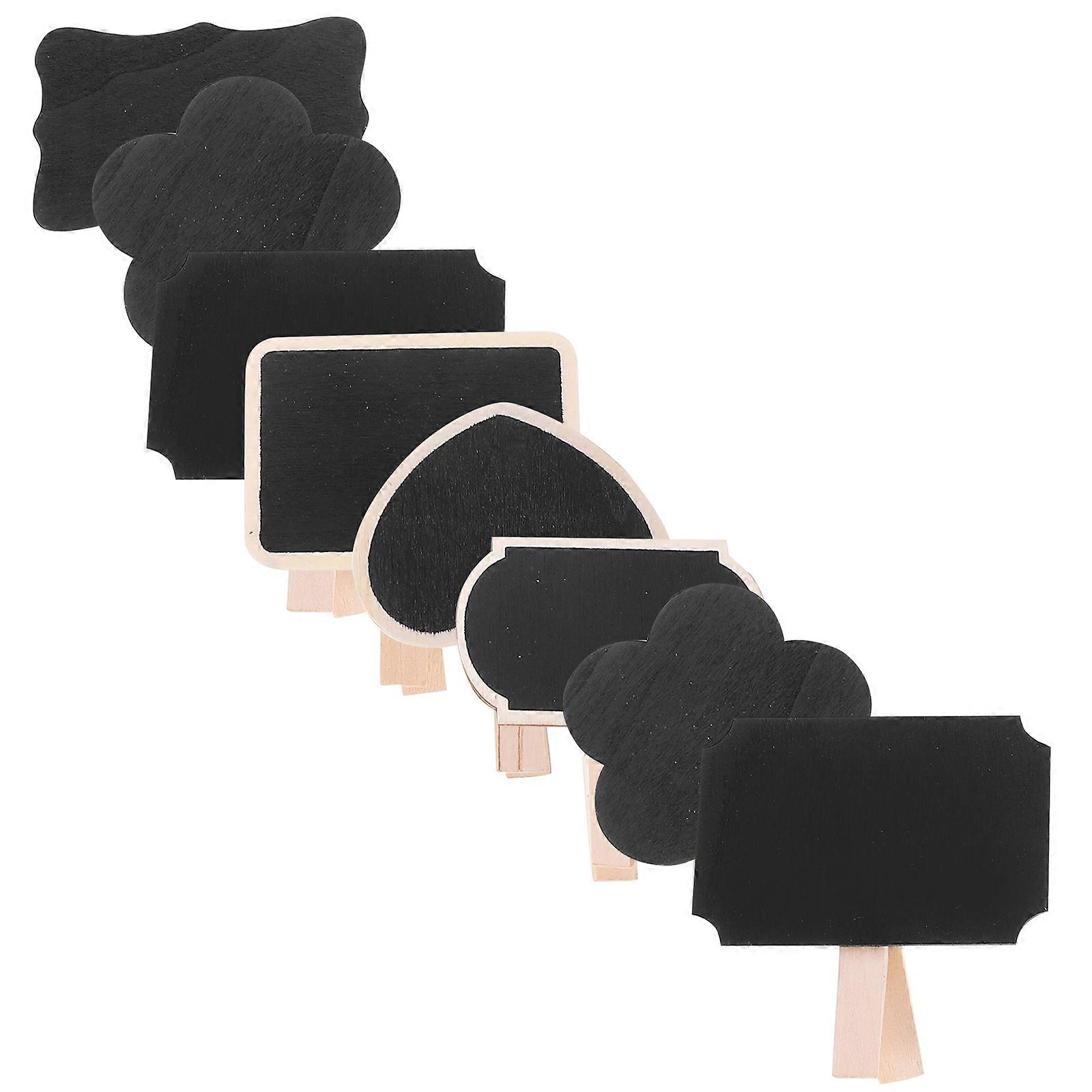 Small Chalk Board For Note Writing 6.20X5.00X1.50CM 30Pcs