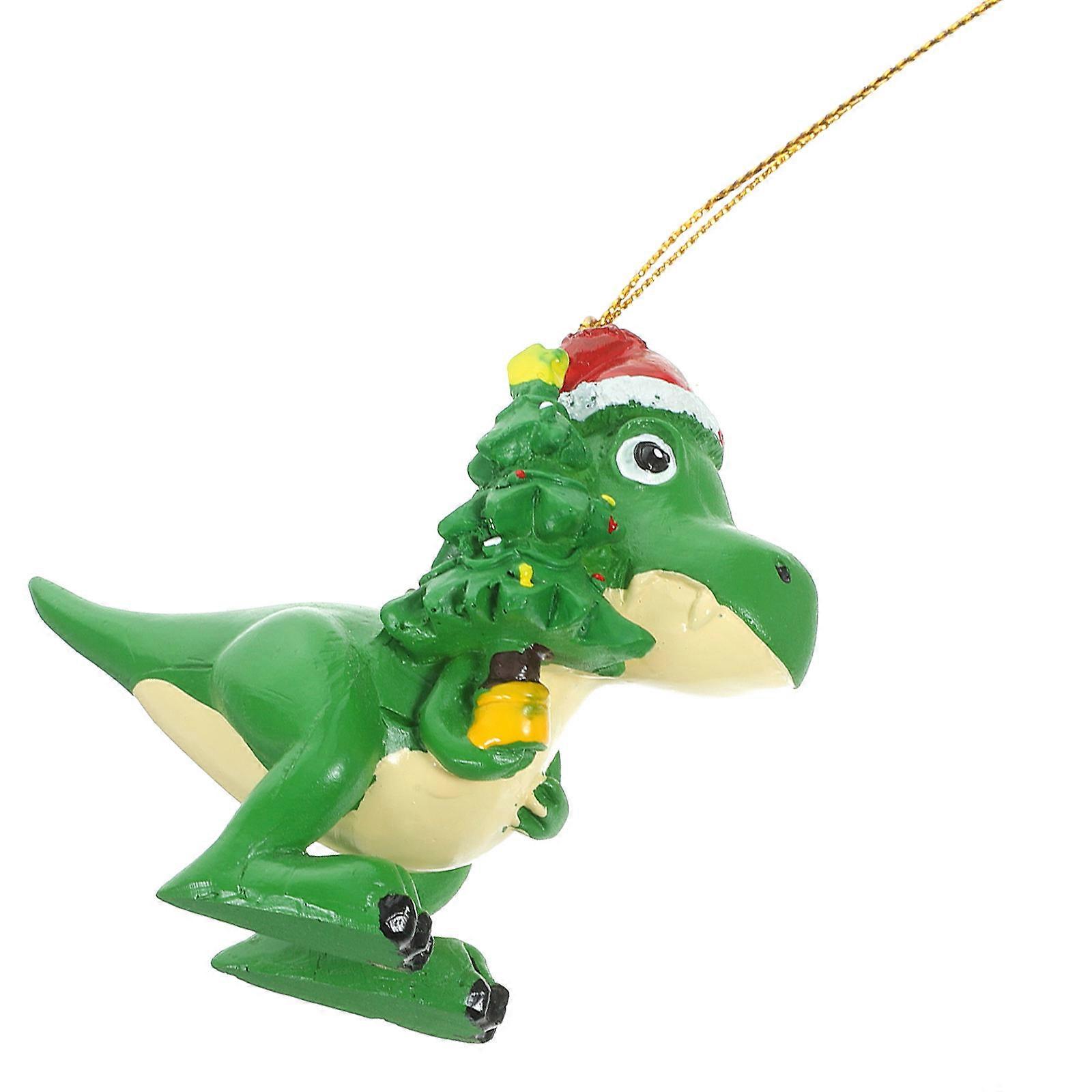 Dinosaur Tree Ornament For DIY Party Celebrations In 8.6X8X4.5CM Size 1Pack